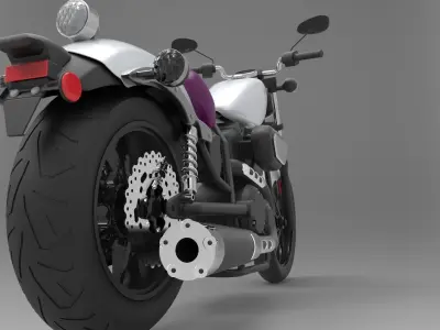 Yamaha Bolt R-Spec Heritage - Motorcycle  3D model