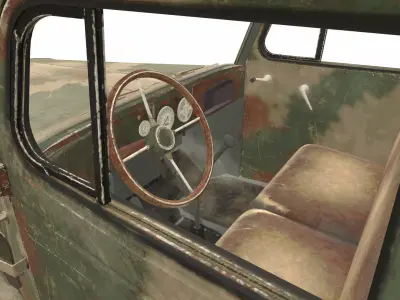 Opel Blitz Low-poly 3D model