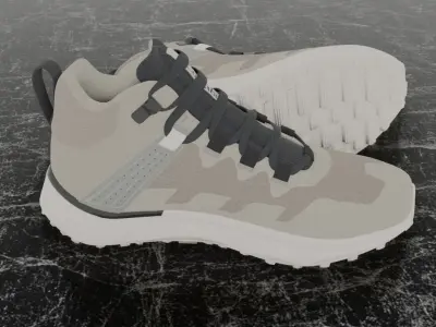 COLUMBIA FACET 75 MID 3D BOOTS 3D model