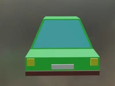 Low poly Car Game Ready Free 3D model