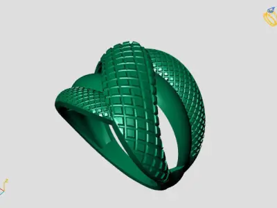 Women Plain Ring STL Models Womens Ring 3dmodels 3D print model 3D print model 33