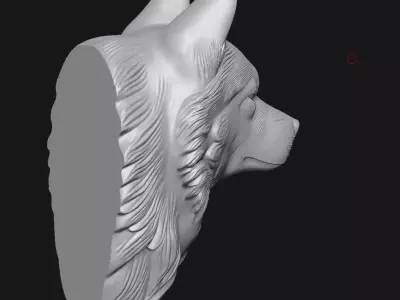 Husky 3D print model