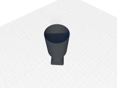 Glass Hurricane 3D model