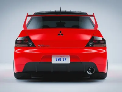 Mitsubishi Lancer Evolution IX  3D model