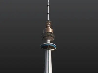 Liberation Tower 3D model