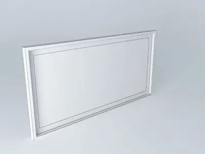 Culture rectangular frame Free 3D model