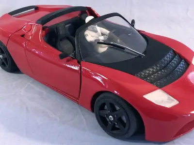 Tesla Roadster RC 3D print model