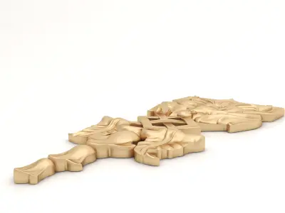 Decor 14 - For CNC and Interior 3D model