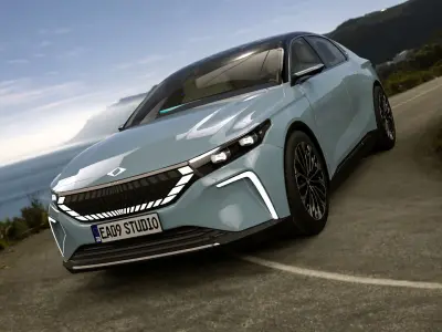 TOGG Concept Sedan 2024 3D model