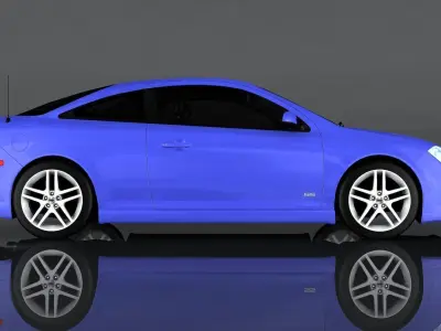 Chevrolet Cobalt SS Low-poly 3D model