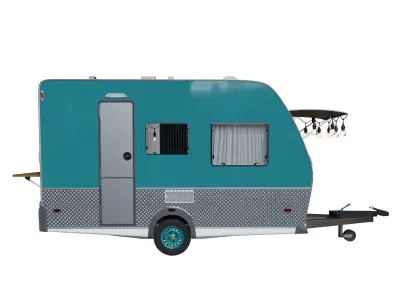 Food truck - Good Food 3D model