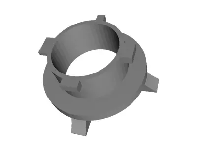 Citroen C5 X7 HP19W to H7 LED adapter Free 3D print model
