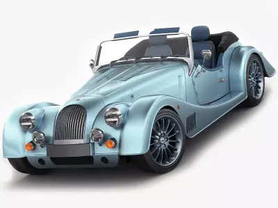 Morgan Plus Six 3D model