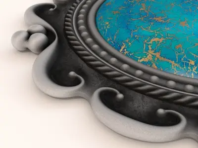 Torquoise Pendant  3D model