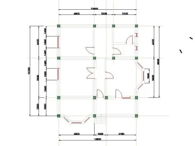 Building villa  3D model