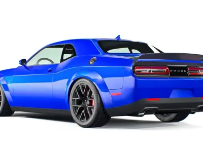 Dodge Challenger Hellcat Redeye 2020 3D model