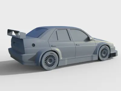 ALFA ROMEO 155 V6 3D model