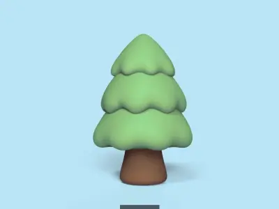 Trees animated tree 3D Model Collection