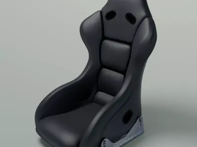 Race Car Seat 3D model