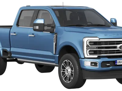 F-350 Super Duty Limited Edition 2024 3D model