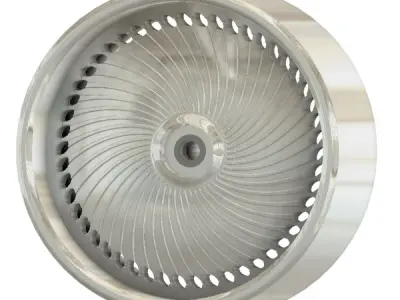 Savini Forged D1 Rim for Scale Model Cars 3D print model