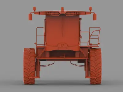 John Deere W260 3D print model