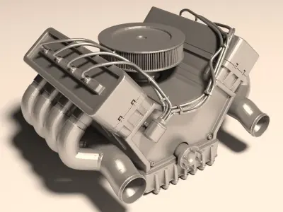 engine for 3DPrint 3D print model