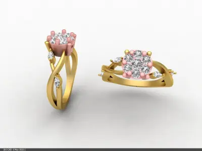 RING 002 3D print model