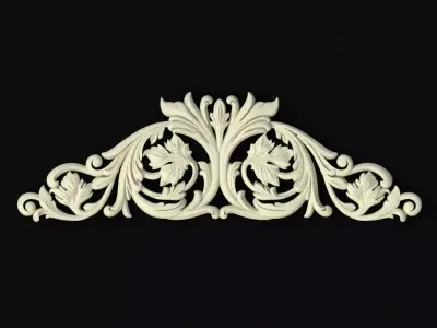 dekor ornate design 3D model