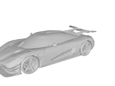 McLaren Car 01 3D model