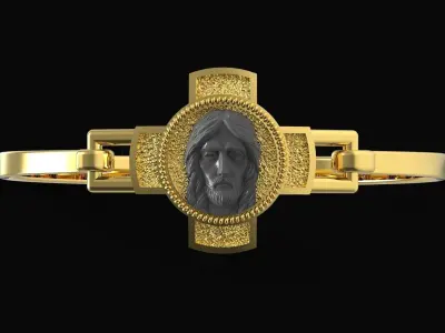 BRACELET CROSS N - 16 3D print model