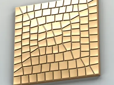 Wall panel 033 3D model