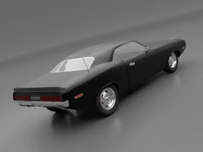 Dodge Challenger 1970 3D model