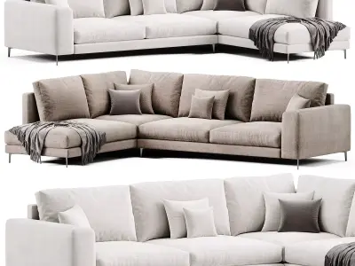 VINCI Sofa By Chateau dAx 3D model