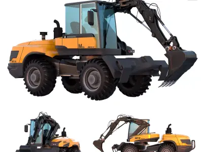 mecalac 12 mxt 3D model