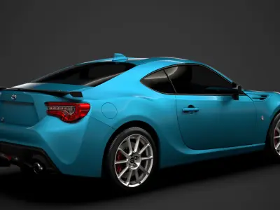 Toyota GTS 86 2020 3D model