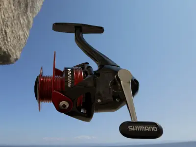 Molinete Shimano Sienna Free 3D print model