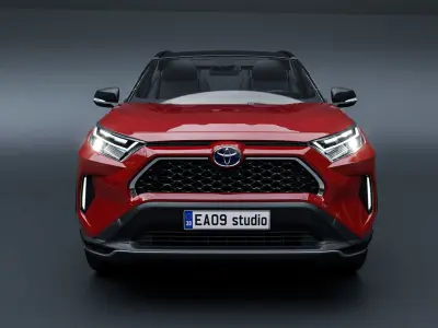 2022 Toyota RAV4 XSE Hybrid 3D model