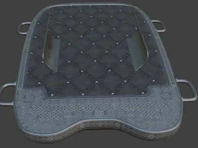 Skeleton Sled 3D model