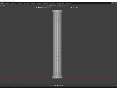 Column Pack Free 3D model