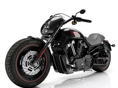Harley Davidson V-Rod  3D model