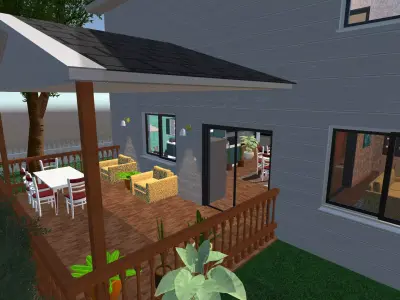 American Luxury House  3D model