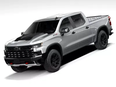 Chevrolet Silverado ZR2 2022 3D model