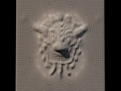 Copper beast 3D model