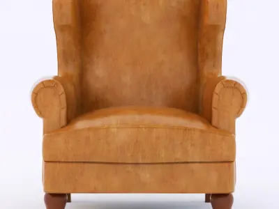 Cava Bergy armchair 3D model