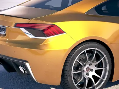 Generic Coupe RS 2017 3D model