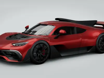 Mercedes-AMG Project ONE 3D model