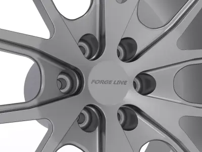 FORGELINE AL301 WHEEL 3D PRINT MODEL 3D print model