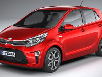 Kia Picanto 2021 3D model