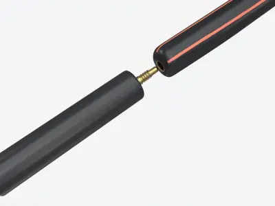 Billiard Snooker Cue 3D model